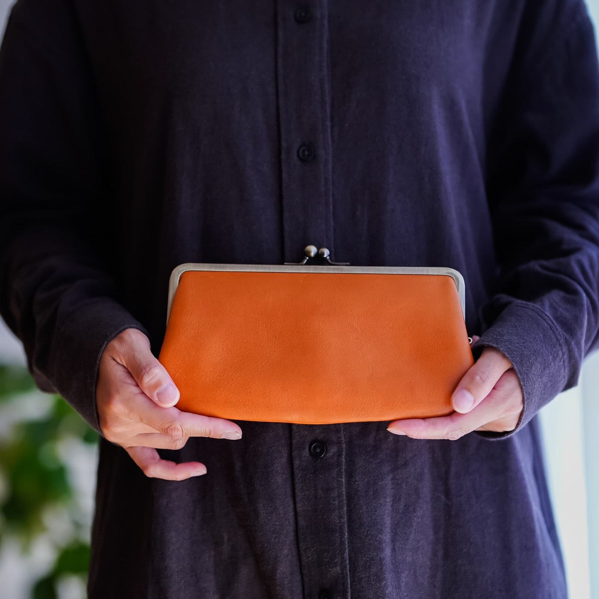 【大容量のがま口財布】cuwatto